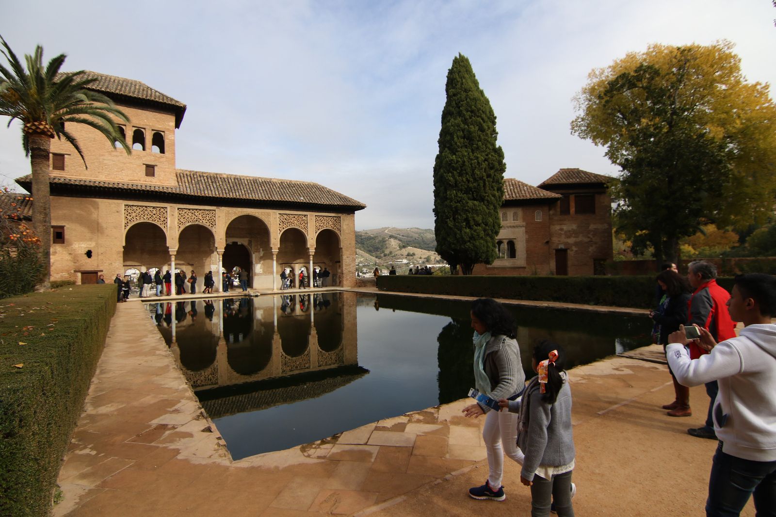 Imagen de archivo de una jornada de puertas abiertas de la Alhambra de Granada