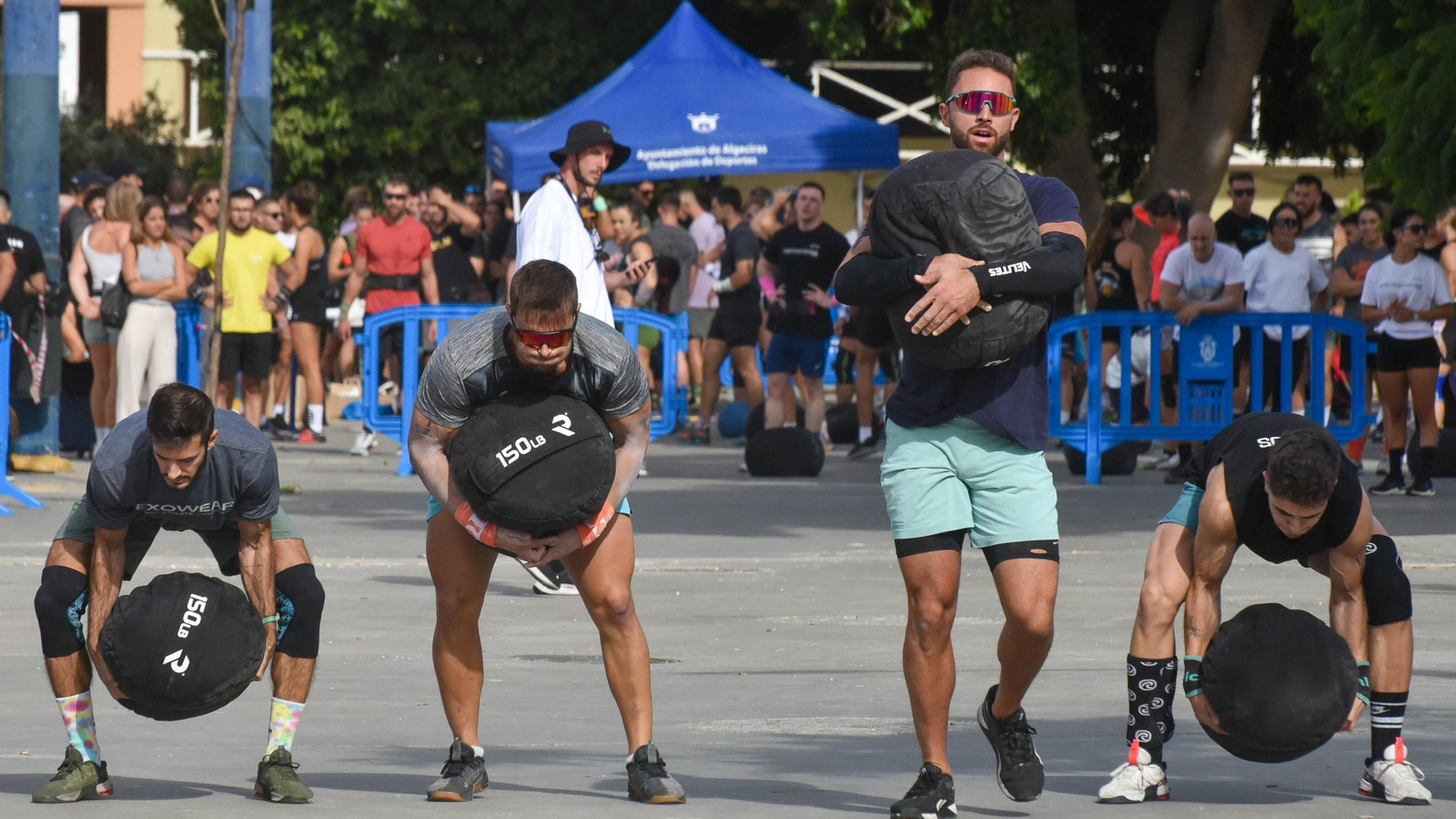 Las fotos de la priemra jornada del  campeonato nacional Iron Team Series de Croosfit en Algeciras