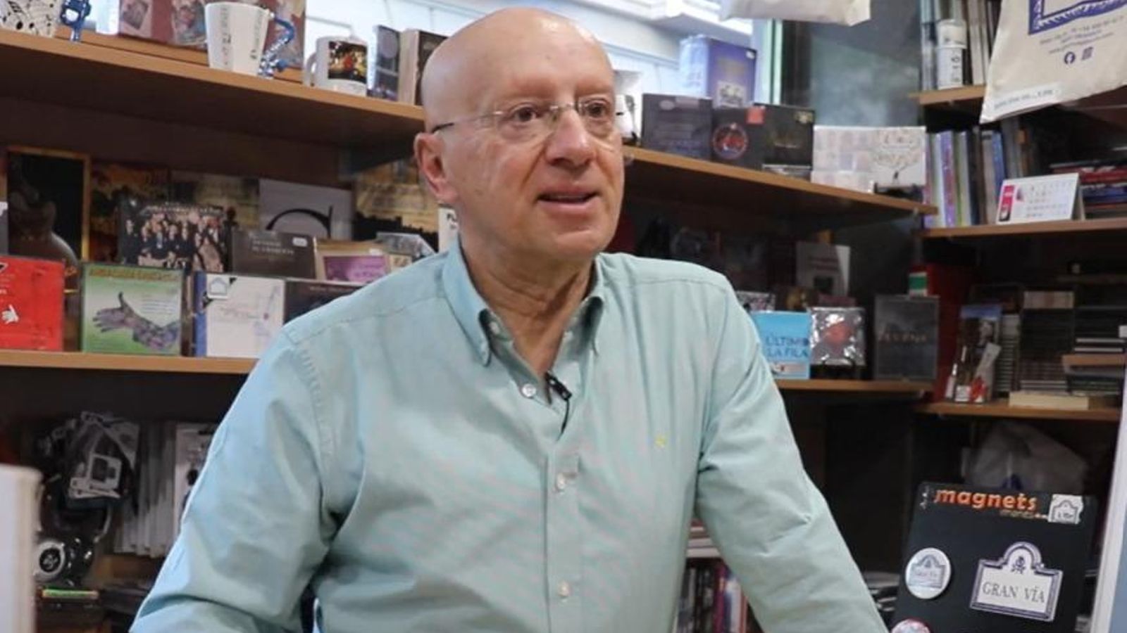 Felipe Bueno Prieto, propietario de Discos Gran Vía Felipe Bueno Prieto, propietario de Discos Gran Vía