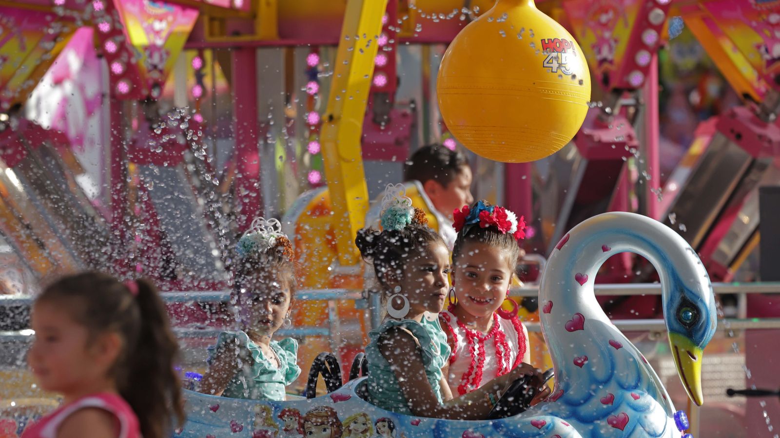 Fotos del lunes en la Feria Real de Algeciras
