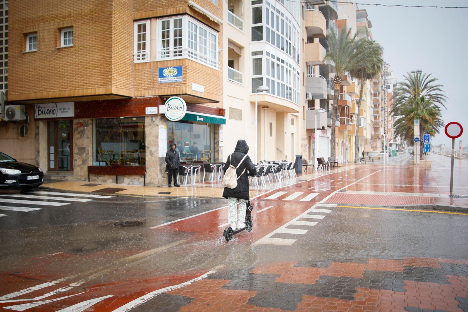 Las mejores imágenes de la lluvia en Almería