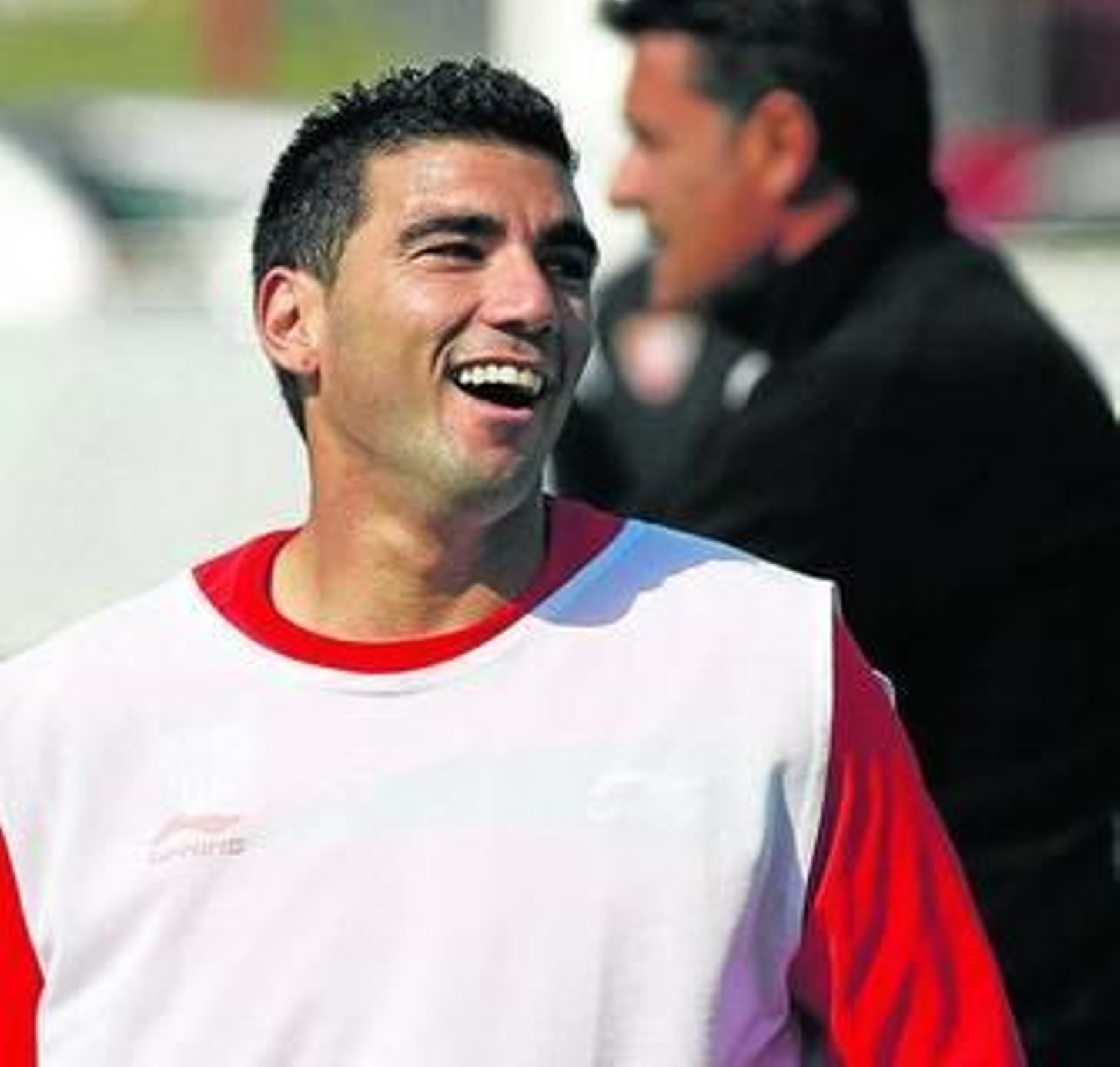 José Antonio Reyes, en una sesión de esta semana.