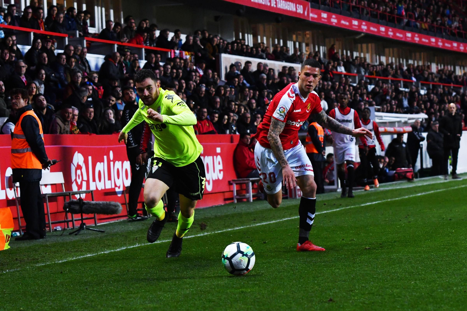 Las imágenes del Nàstic-Córdoba