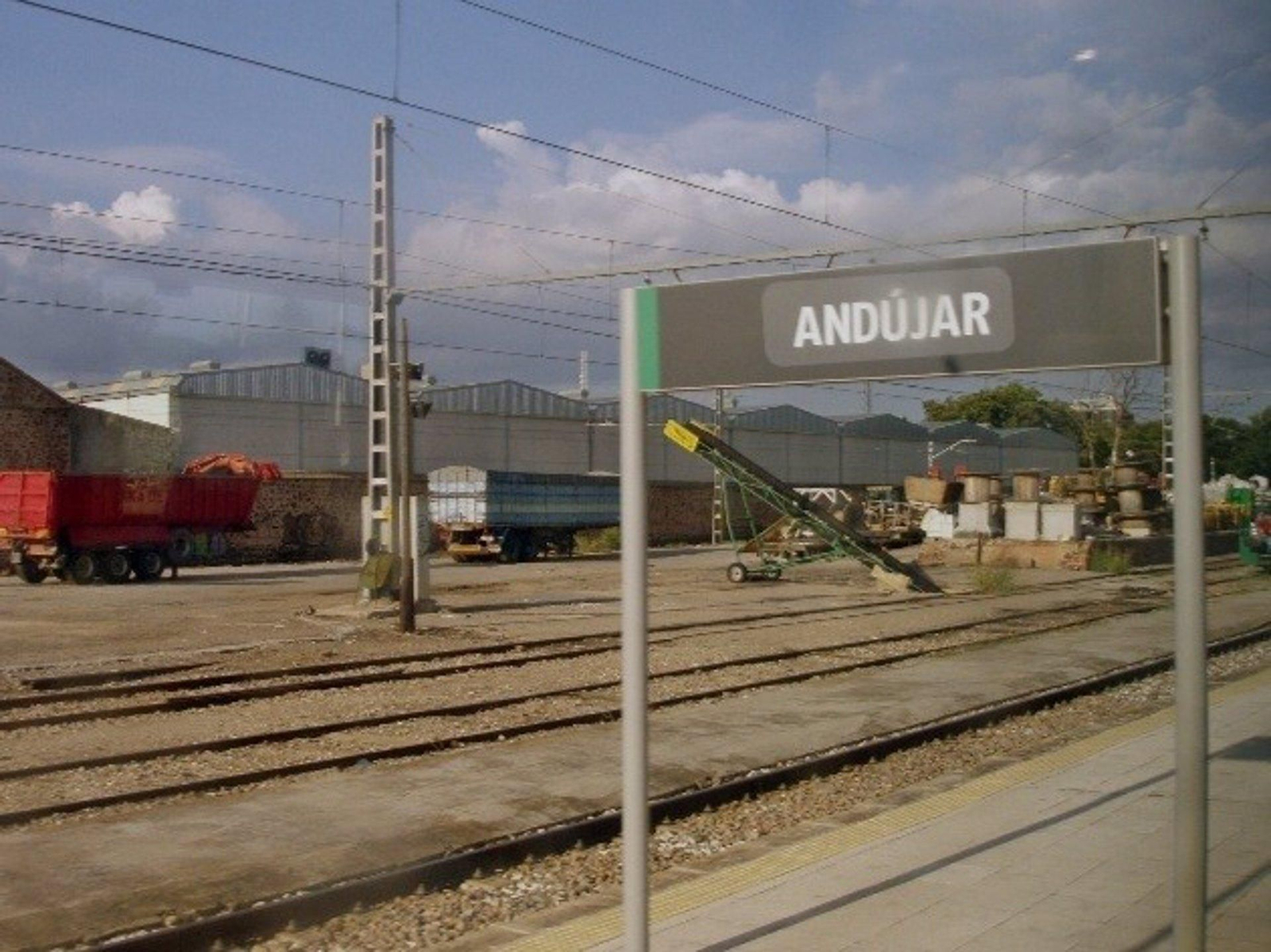 Estación de tren de Andújar.