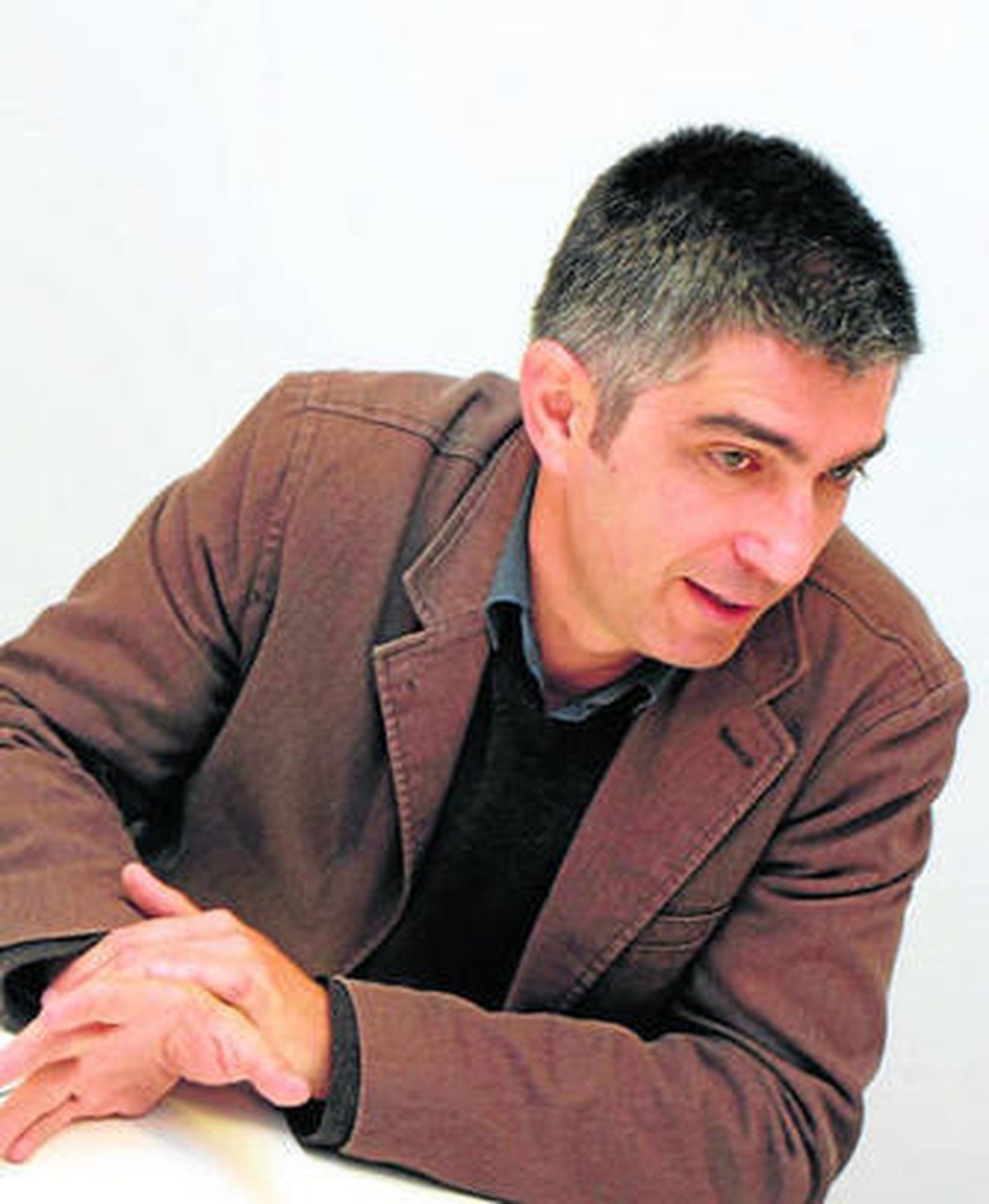 El poeta y periodista Javier Rodríguez Marcos (Nuñomoral, Cáceres, 1970).