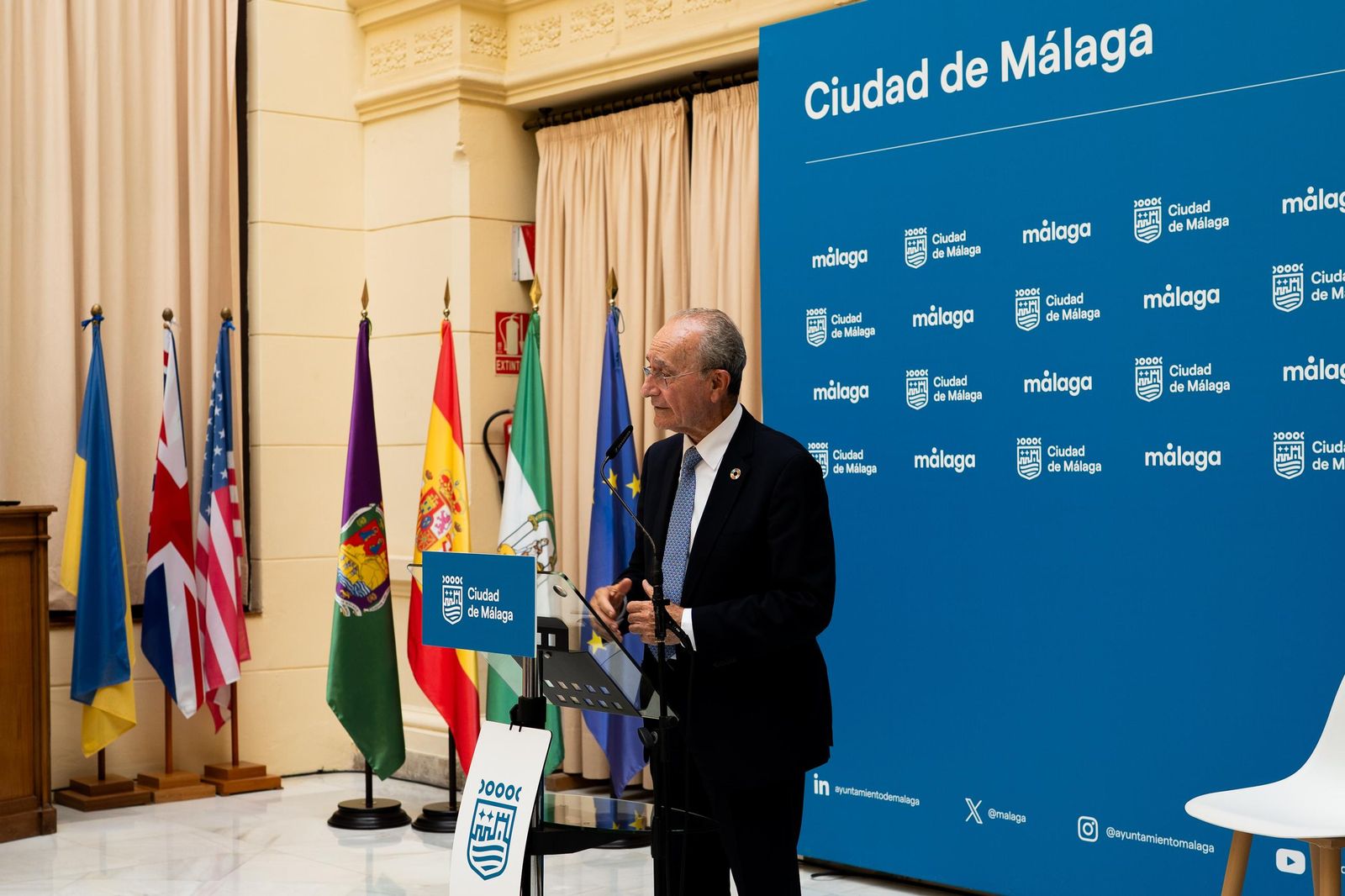 El Premier Padel de Málaga fue presentado: fotos del evento