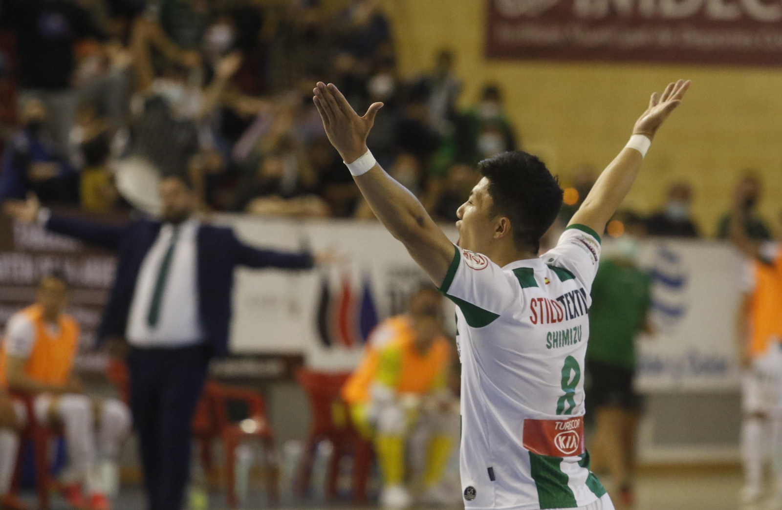Las imágenes del empate del Córdoba Futsal ante Viña Albali Valdepeñas en Vista Alegre