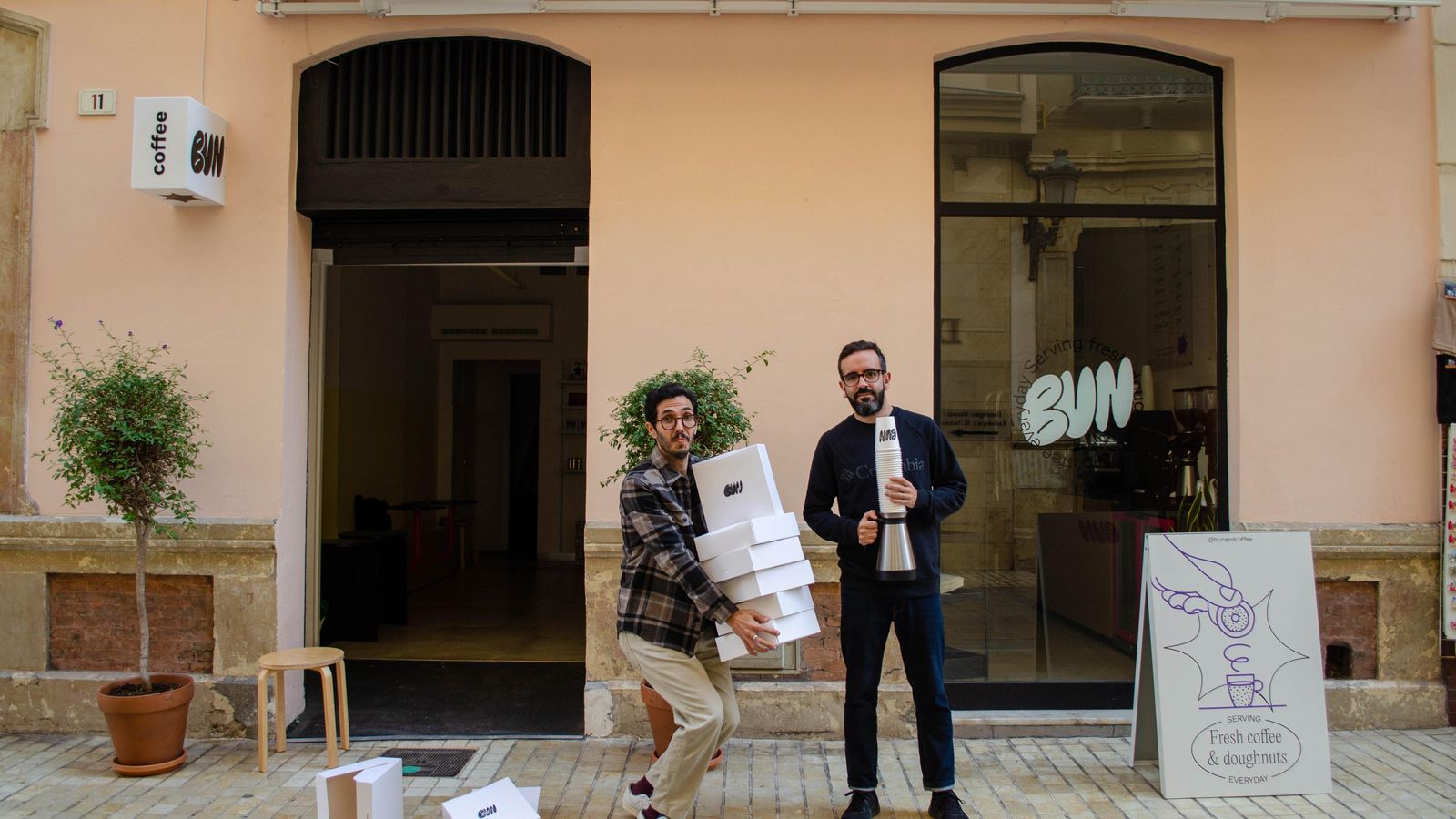 Jorge Vargas y Javi Marín.
