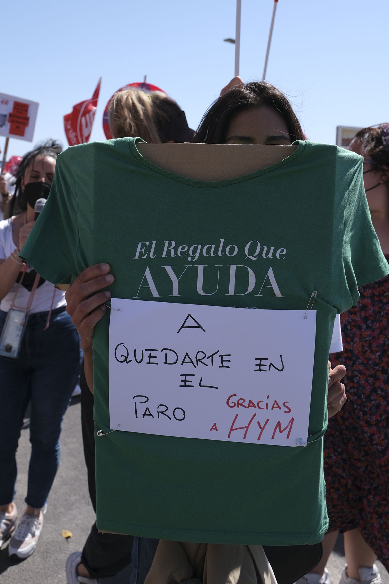 Fotogalería protestas trabajadores H&M Almería