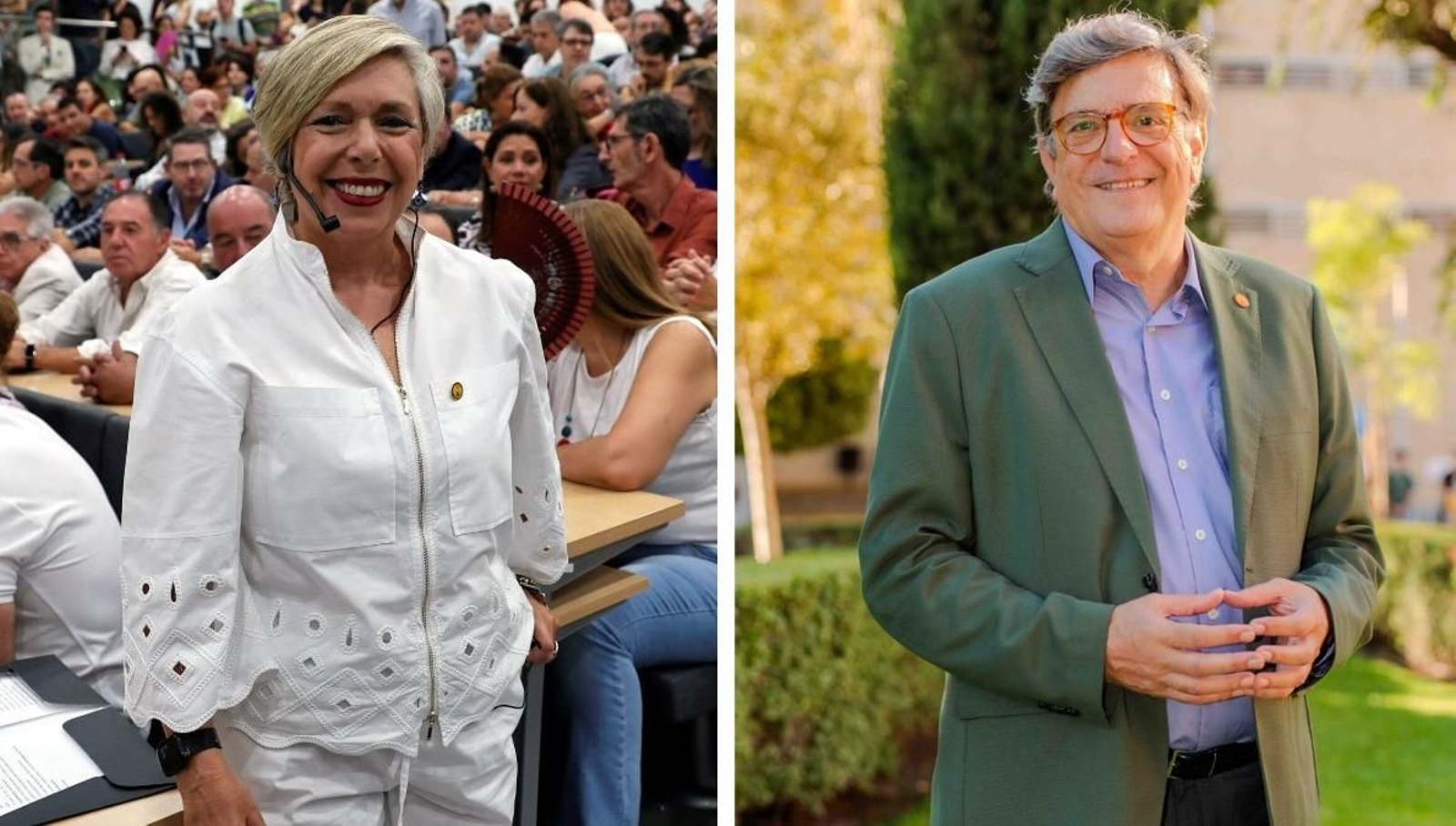 Carmen Vargas y José Luis Gutiérrez.