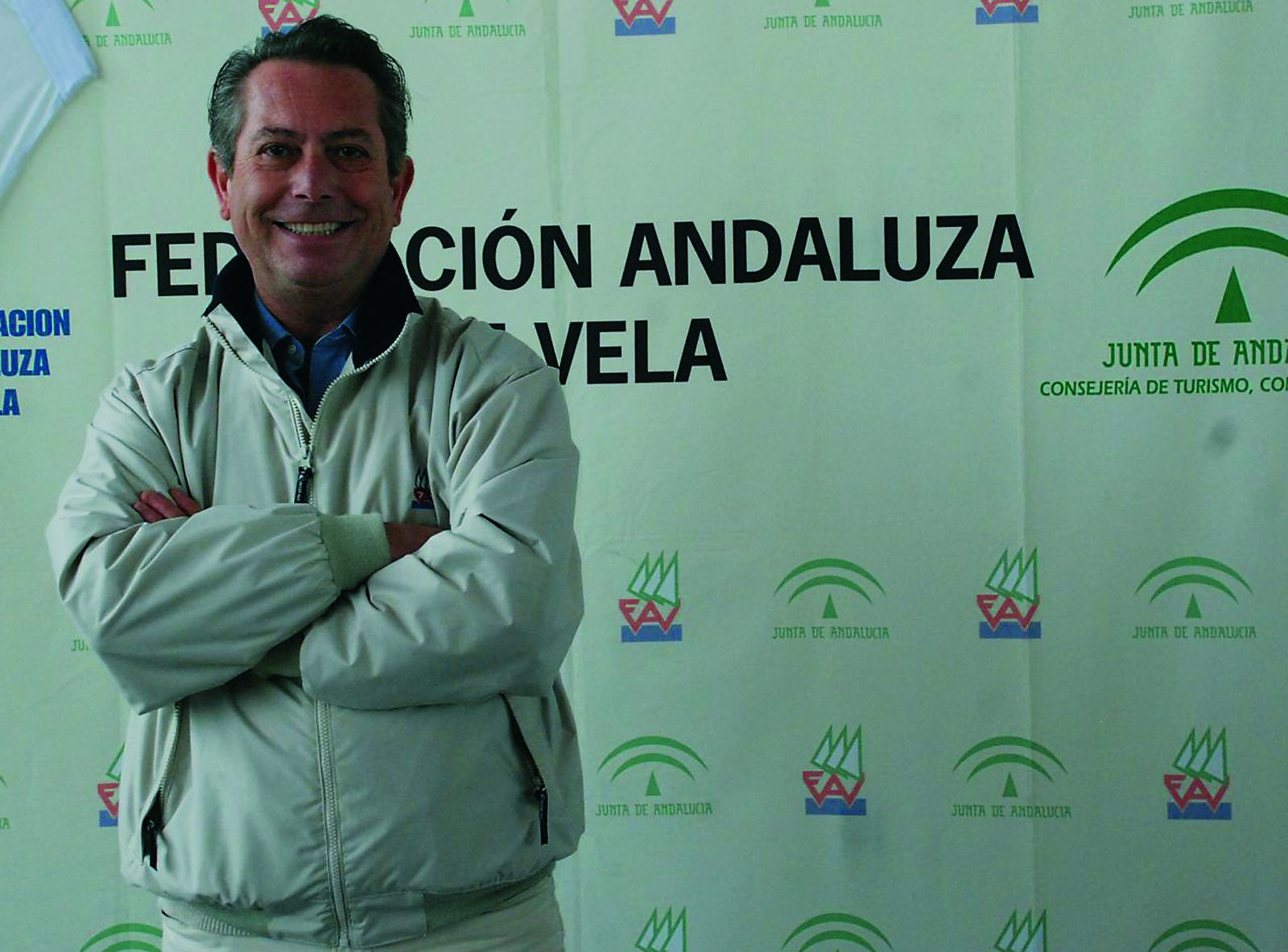Francisco Coro, presidente de la Andaluza y nuevo vicepresidente de la Federación Española de Vela.