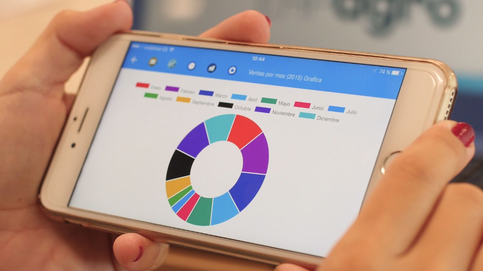 La herramienta ERPmobile desarrollada por Hispatec.