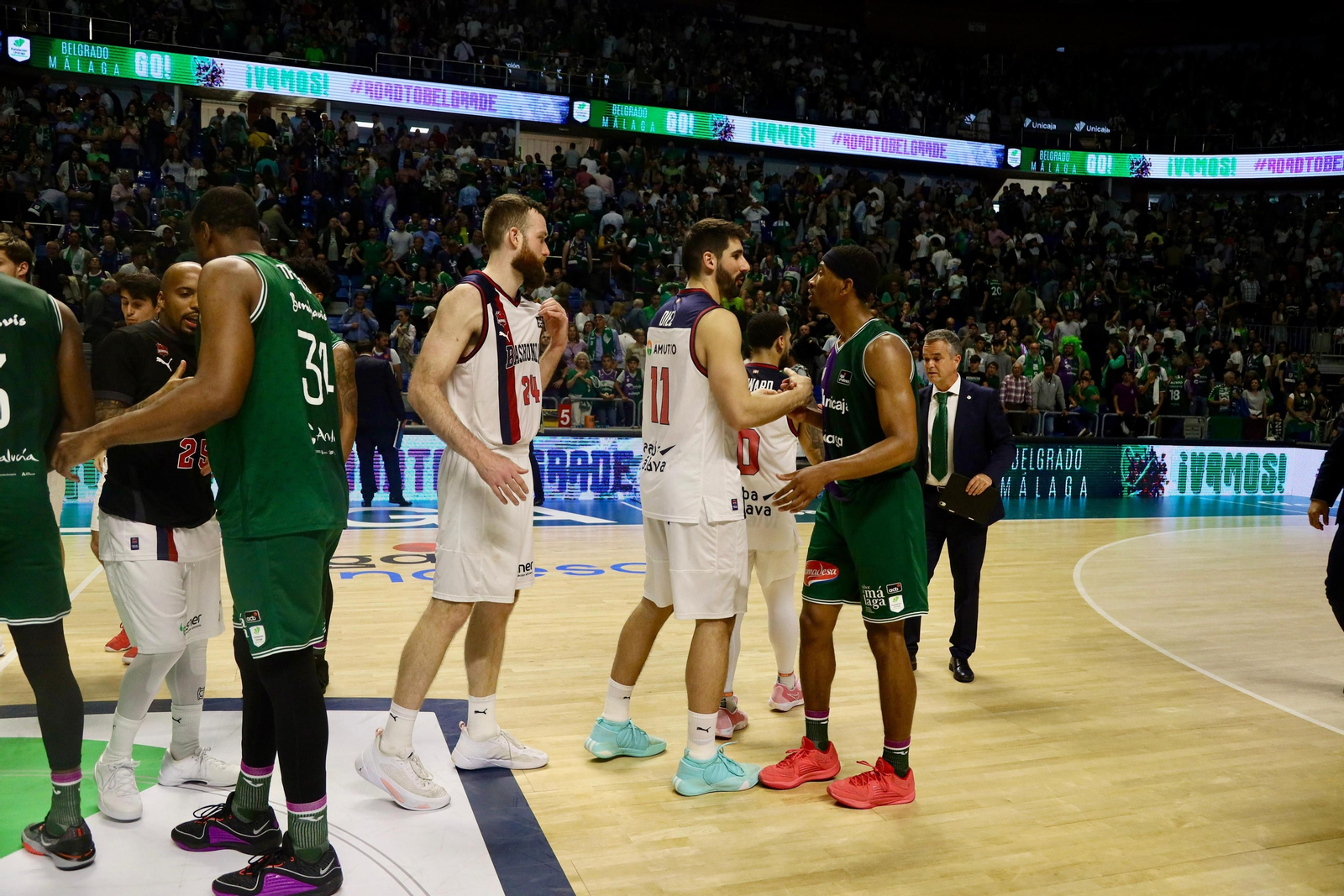 Fotos del Unicaja-Baskonia