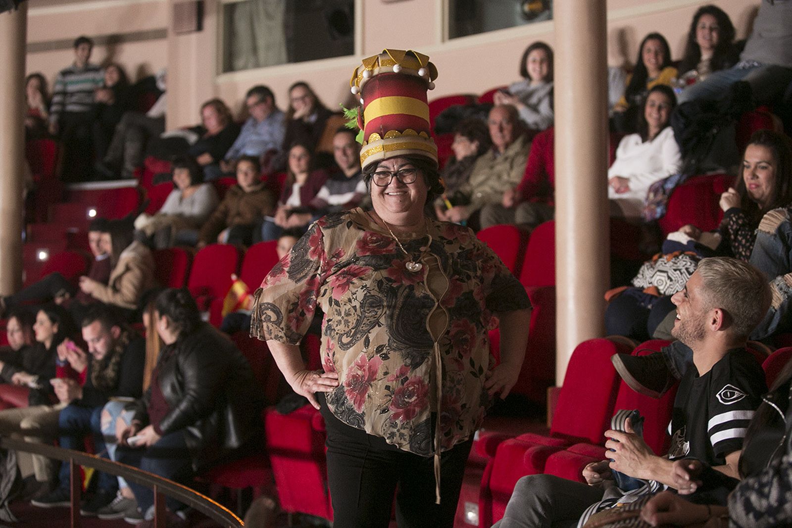 Imagen de la tercera semifinal del Carnaval Colombino