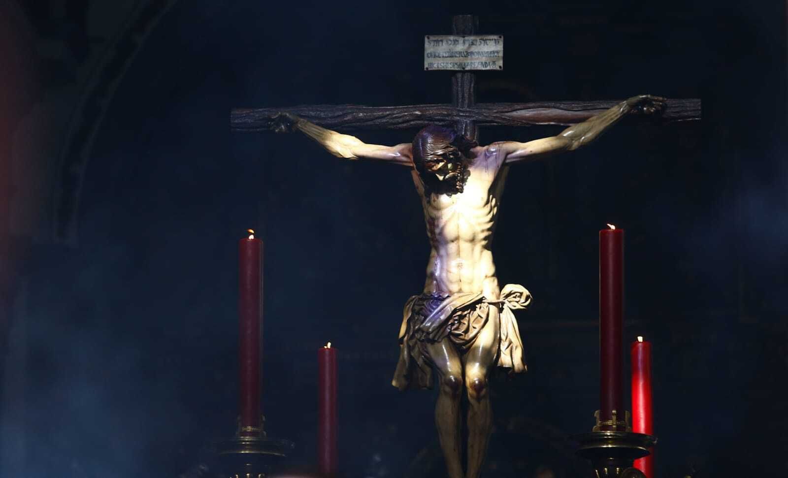 Las fotos de Dolores de San Juan, en el Viernes Santo de Málaga
