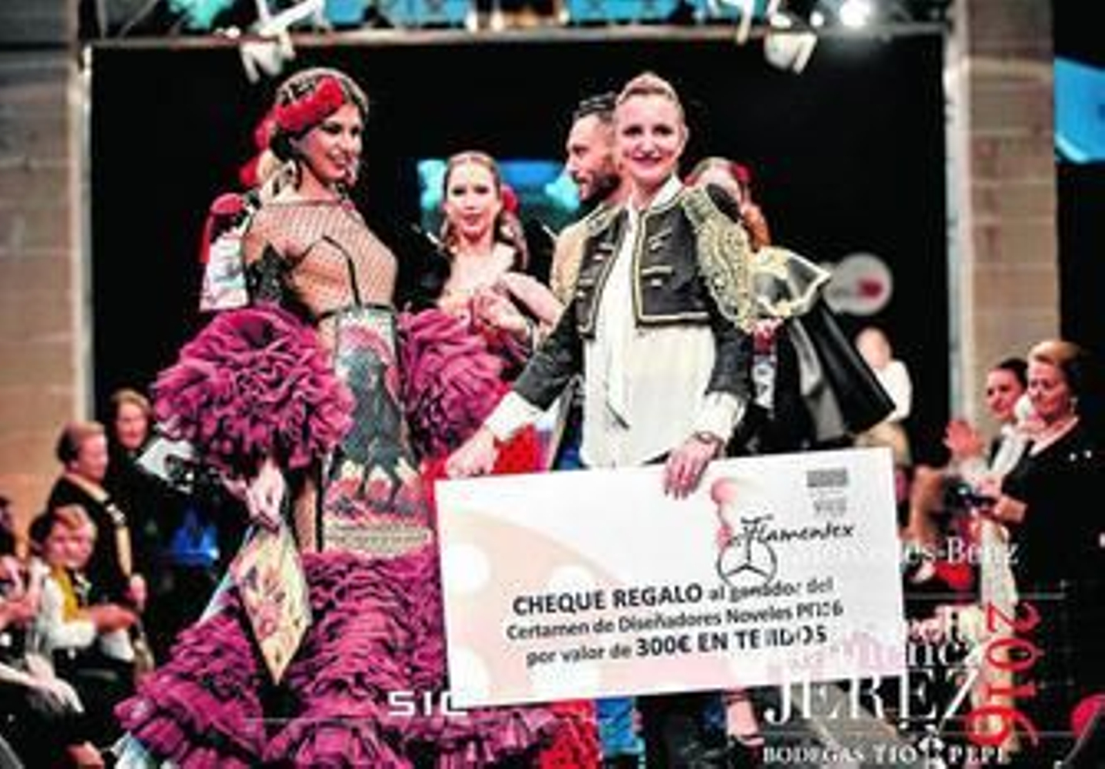 La zurgenera Bárbara Ramos triunfa en la Pasarela Flamenca de Jerez