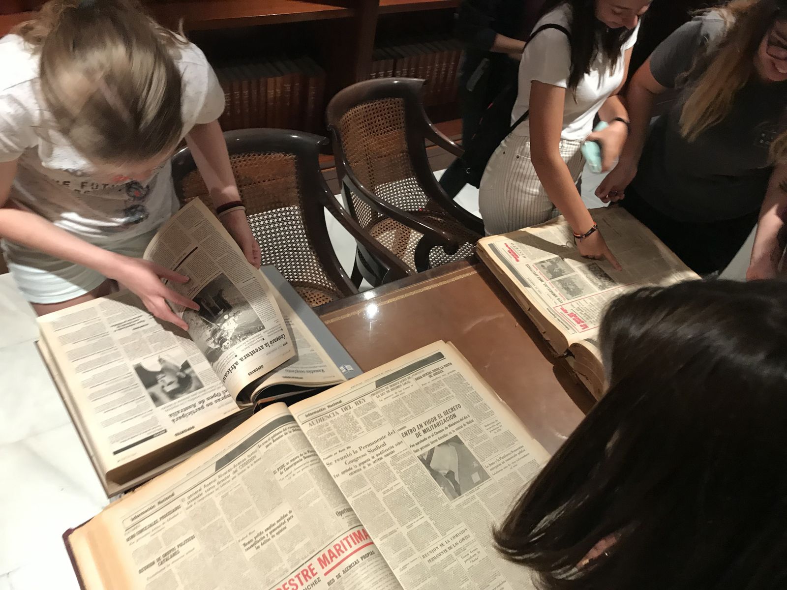 Visita del colegio Sancti Petri de San Fernando