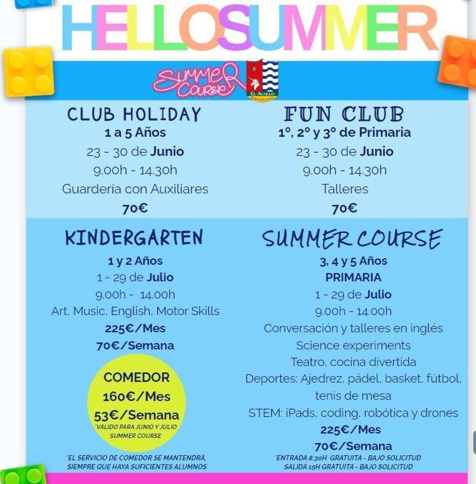 Siete campamentos de verano para niños en Jerez