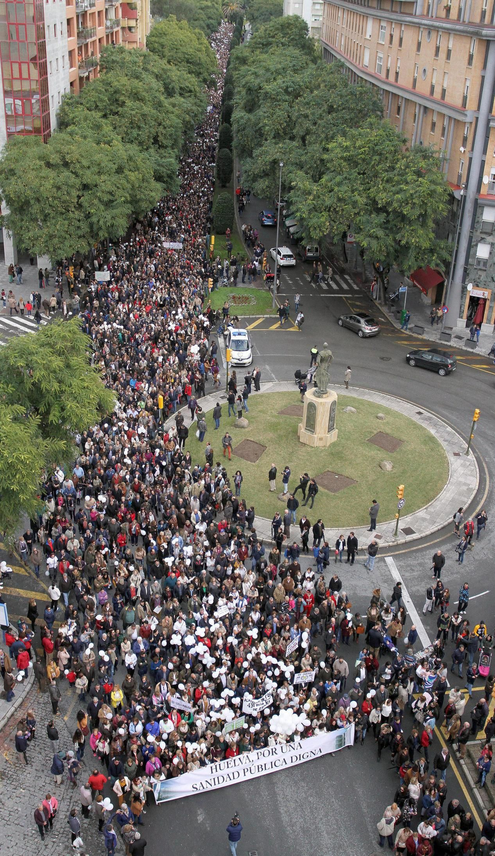 Manifestación por una sanidad pública digna