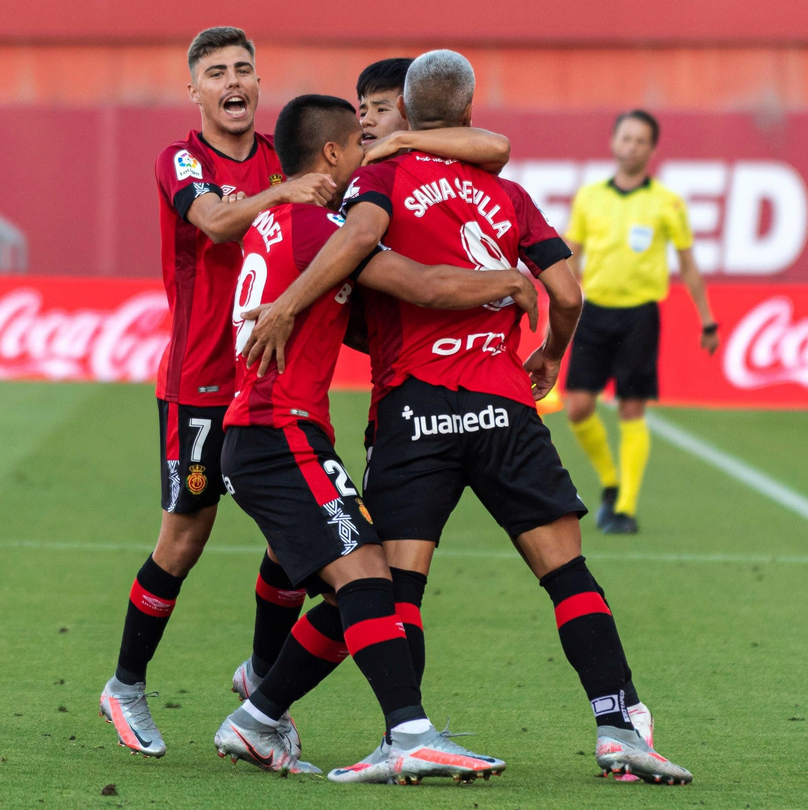 Las fotos de la carrera de Cucho Hernández