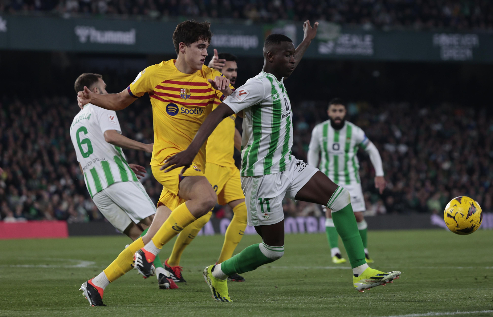 Las imágenes del Betis - Barcelona
