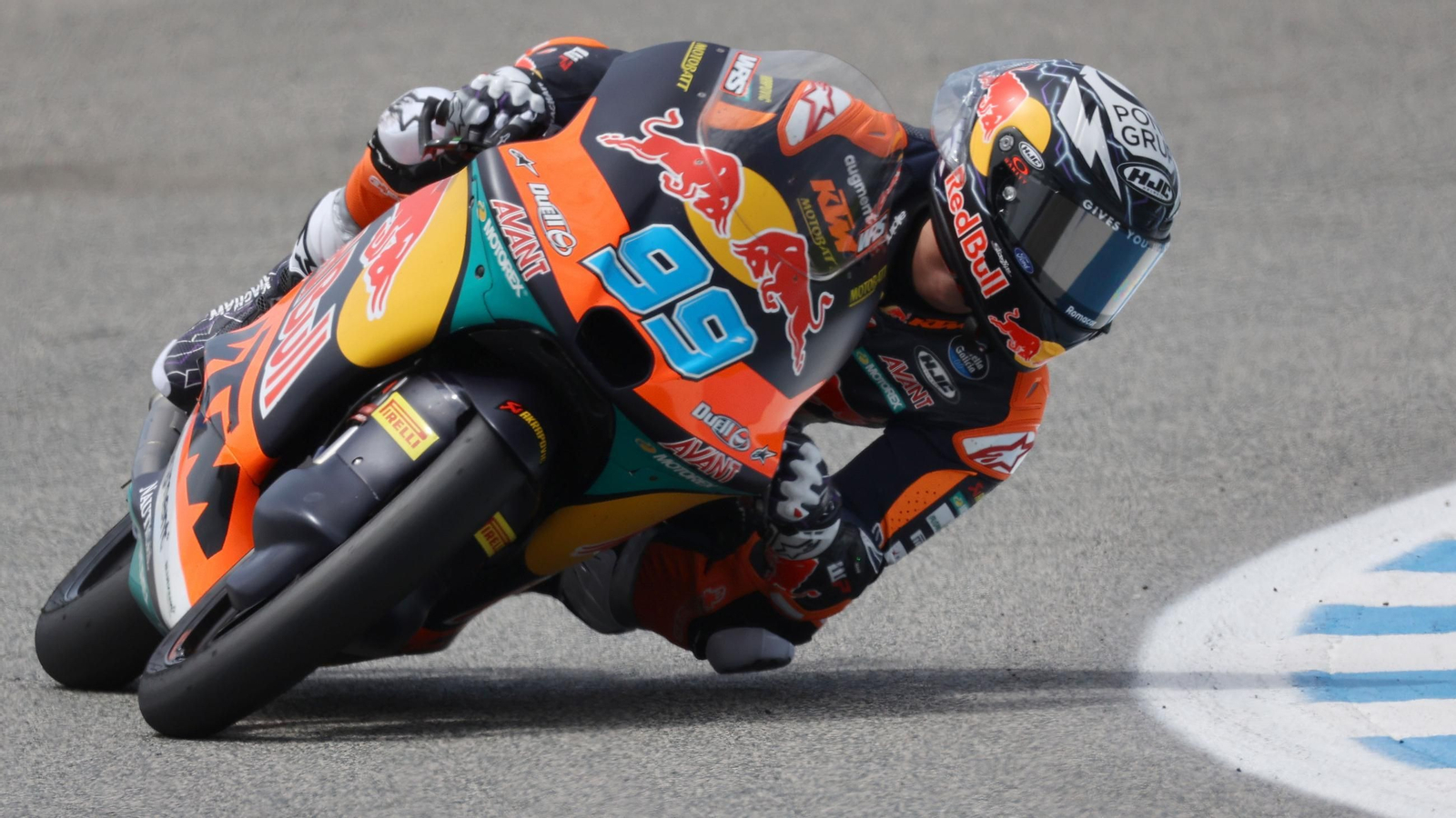 Imágenes de los entrenamientos de Moto3 del Viernes en Jerez