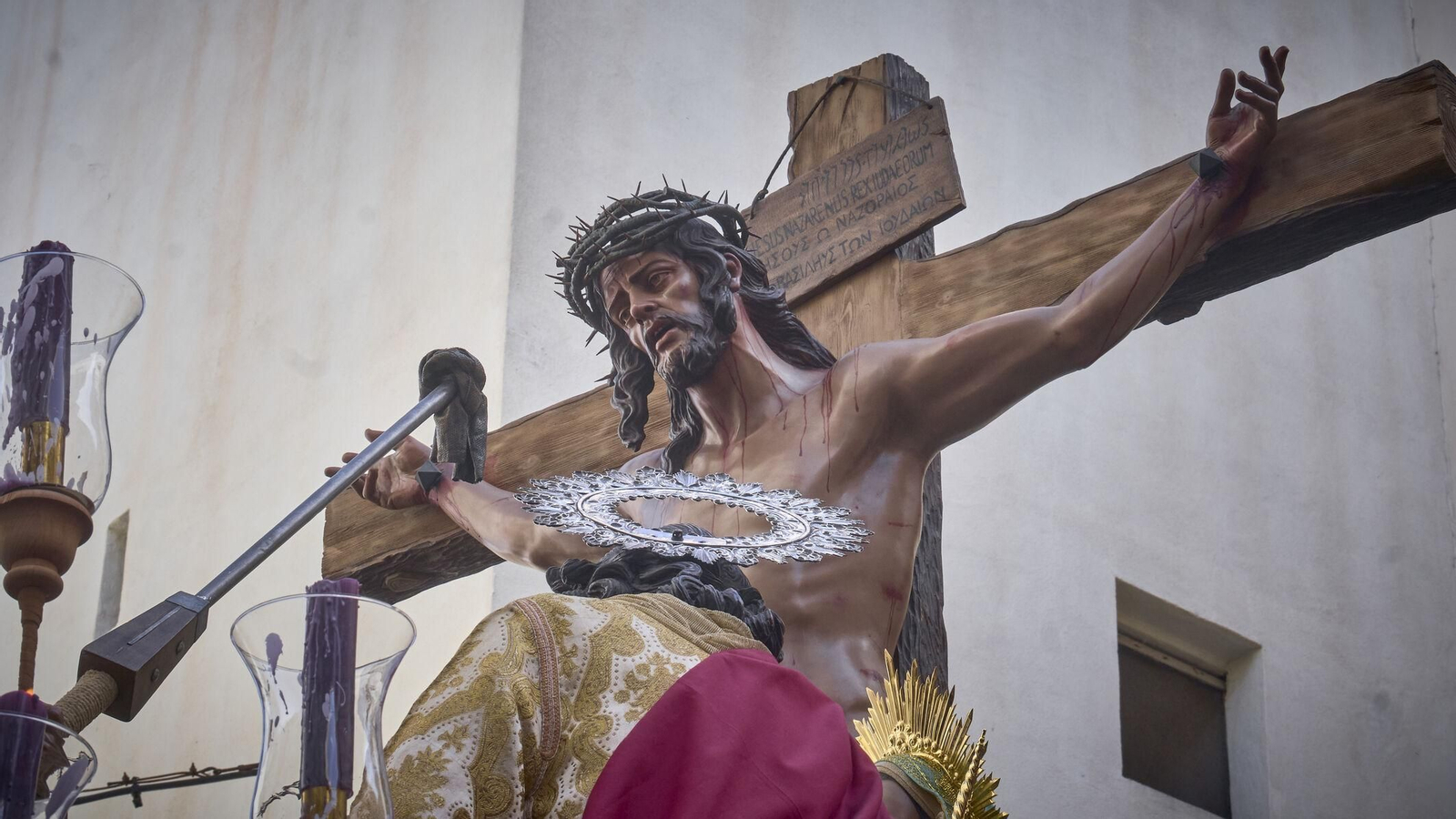 El Cristo de la Sed de la hermandad de las Siete Palabras.