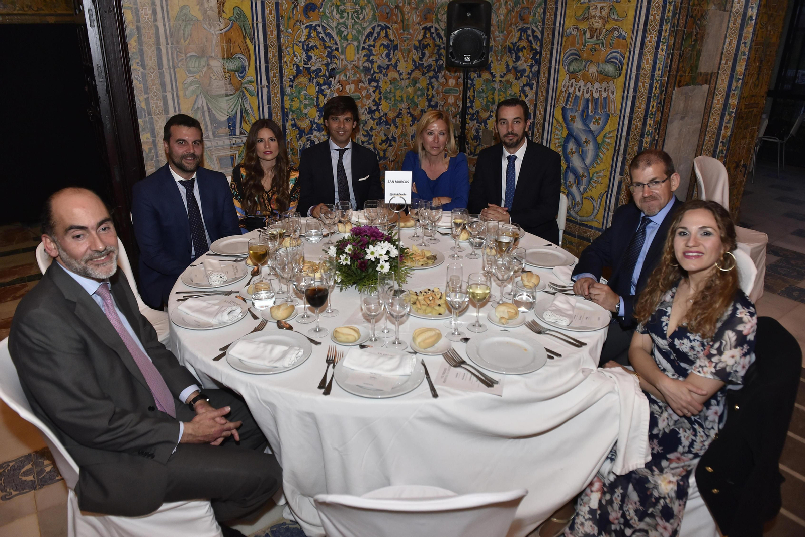 Los asistentes al VII Premio Manuel Clavero