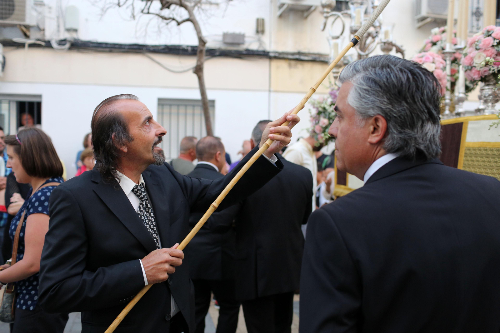 Procesión de la Virgen del Carmen por su barriada