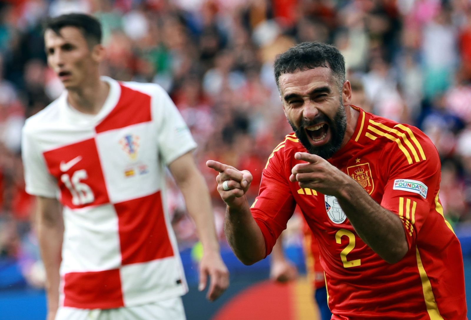 Las fotos del España - Croacia en la Eurocopa de Alemania 2024