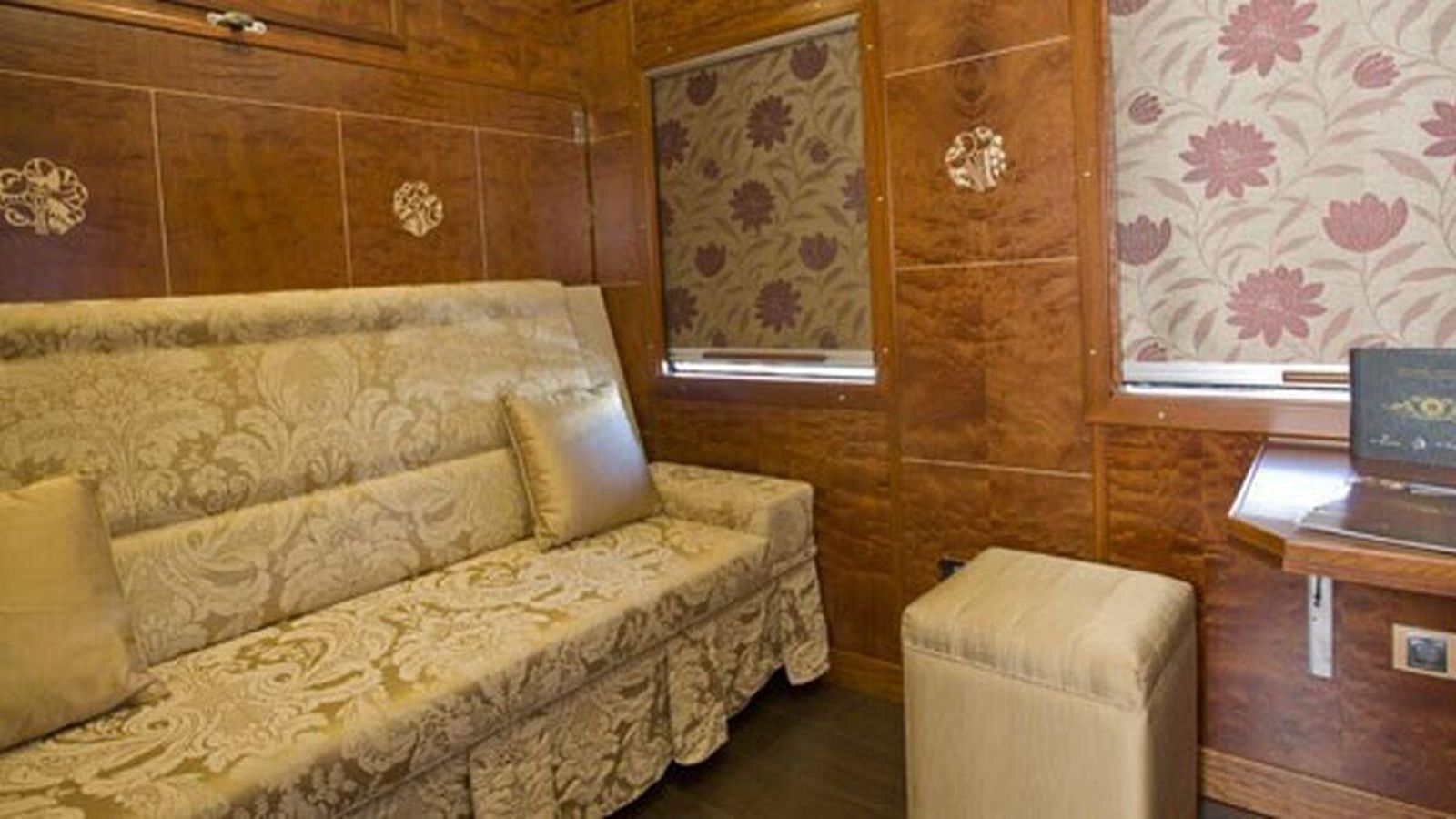 Las habitaciones combinan el aspecto original de este histórico tren con todas las comodidades