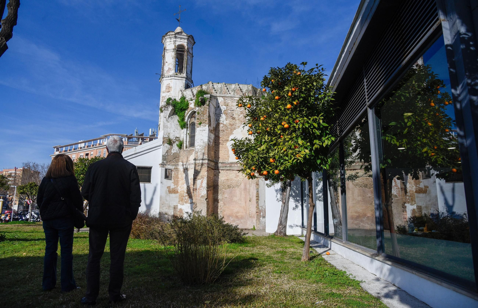 La iglesia de San Lázaro.
