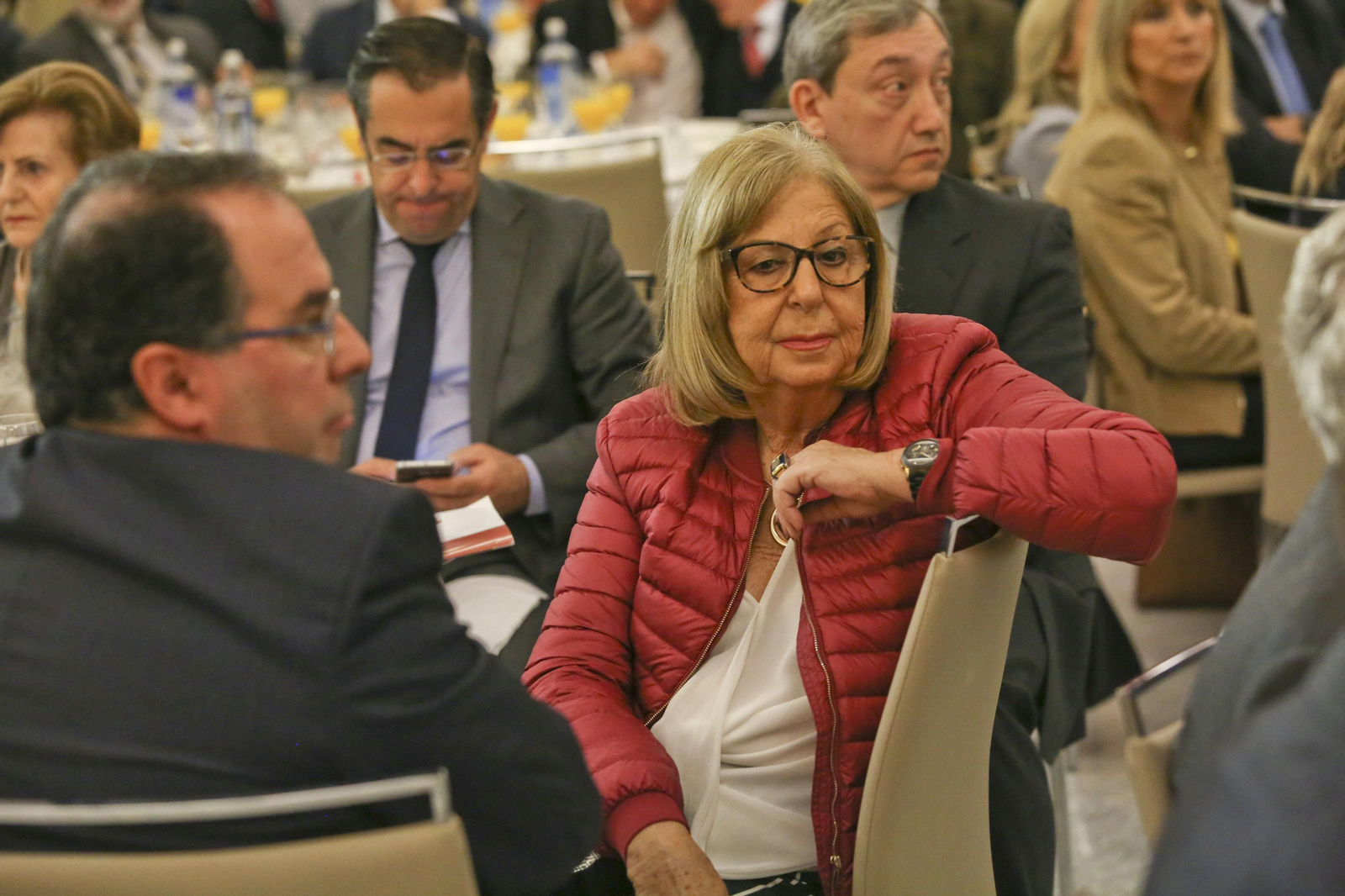 Las imágenes del desayuno-coloquio con Rafael Domínguez de Gor