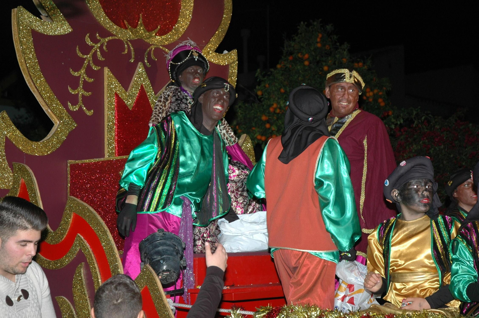Imagen de la cabalgata de Reyes Magos de Guadalcacín.