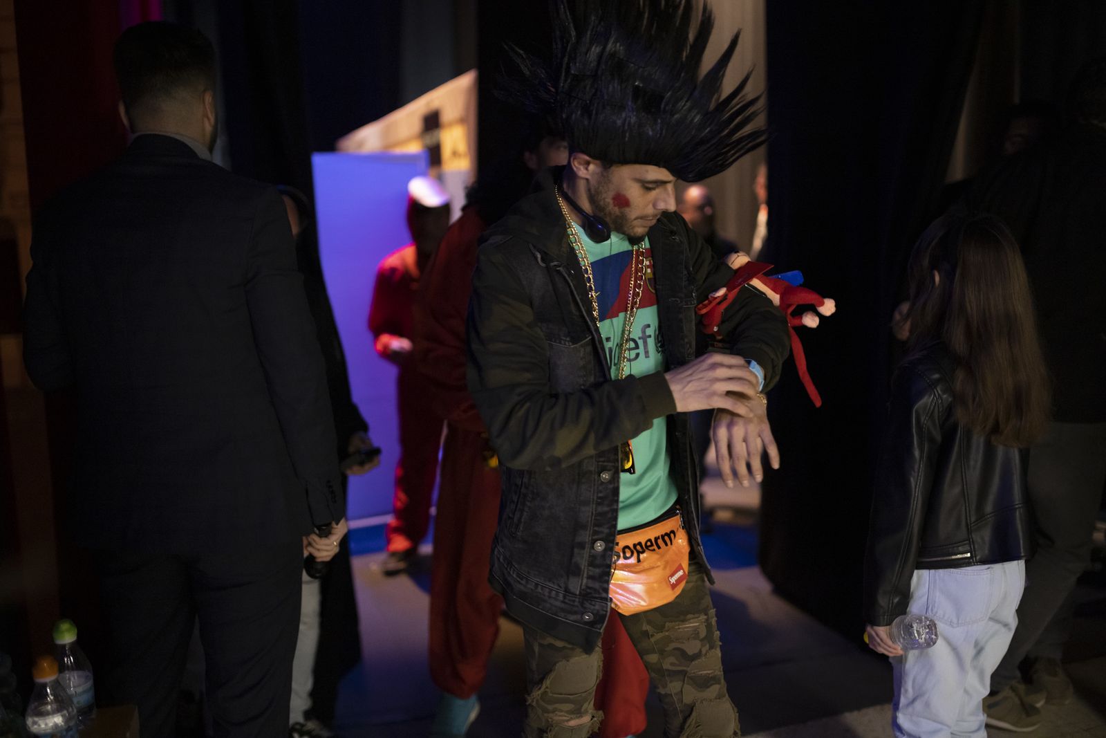 Imágenes de la actuación del cuarteto de Huelva "El plan Bellavista" en el Carnaval Colombino