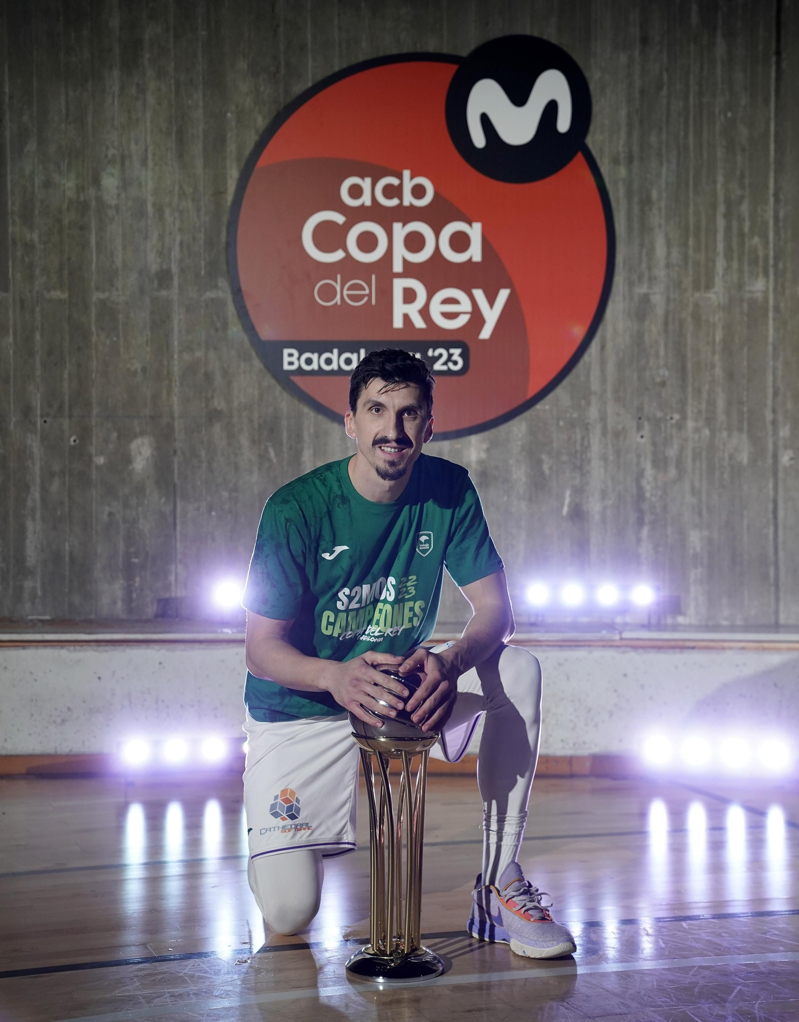 La sesión de fotos del Unicaja campeón