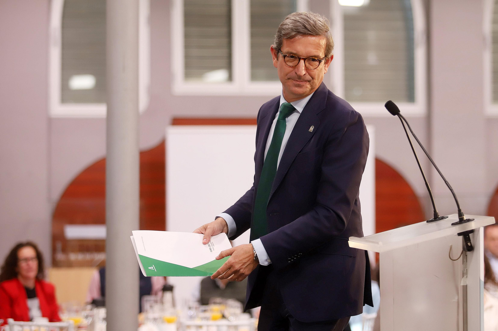 Imágenes del desayuno-coloquio con Jorge Paradela en el Foro Joly Andalucía