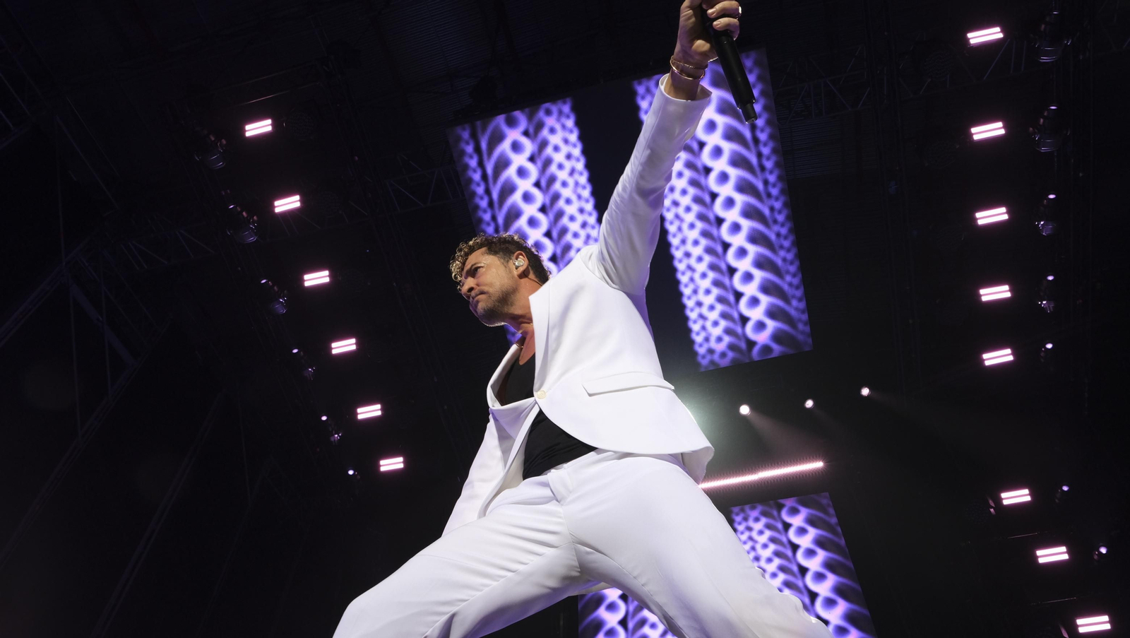 David Bisbal arrasa en su concierto de Roquetas de Mar