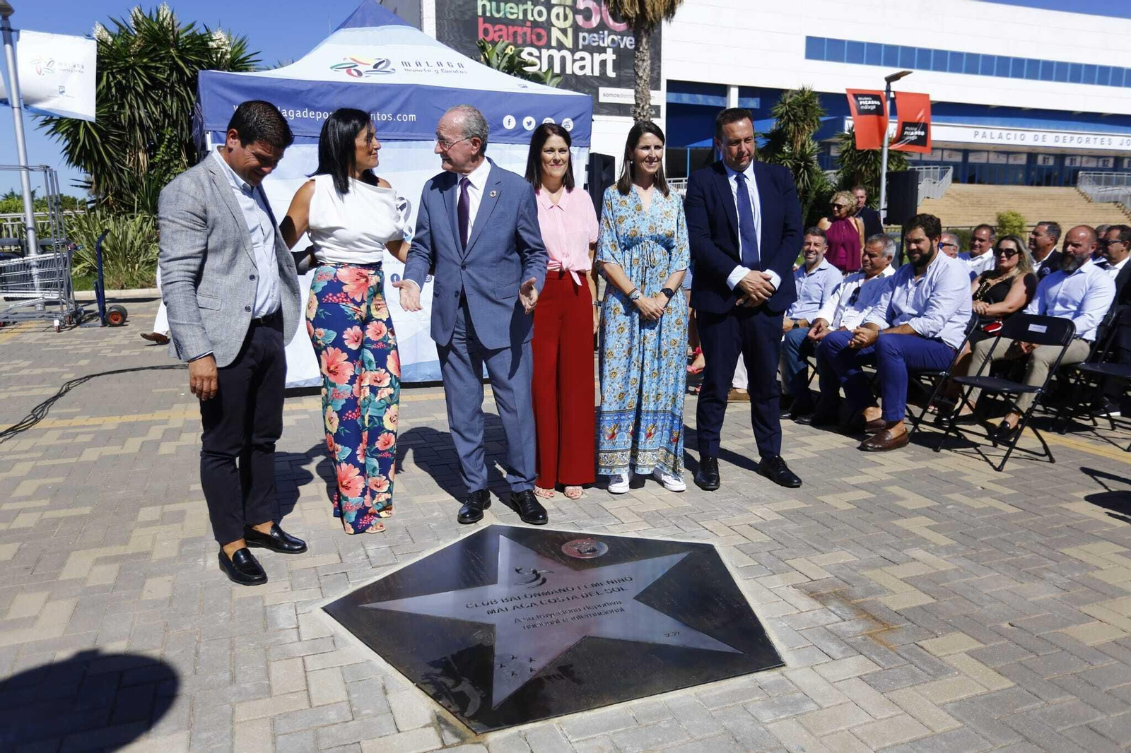 La estrella del Costa del Sol ya está en el paseo del Carpena