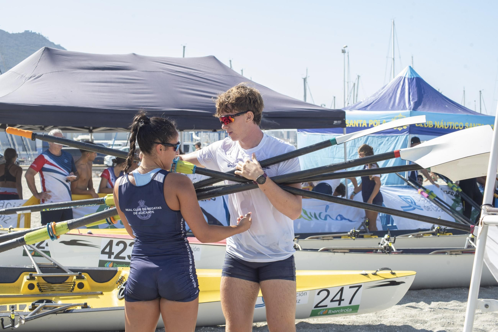 Fotos del primer día del Campeonato de España de Beach Sprint en La Línea