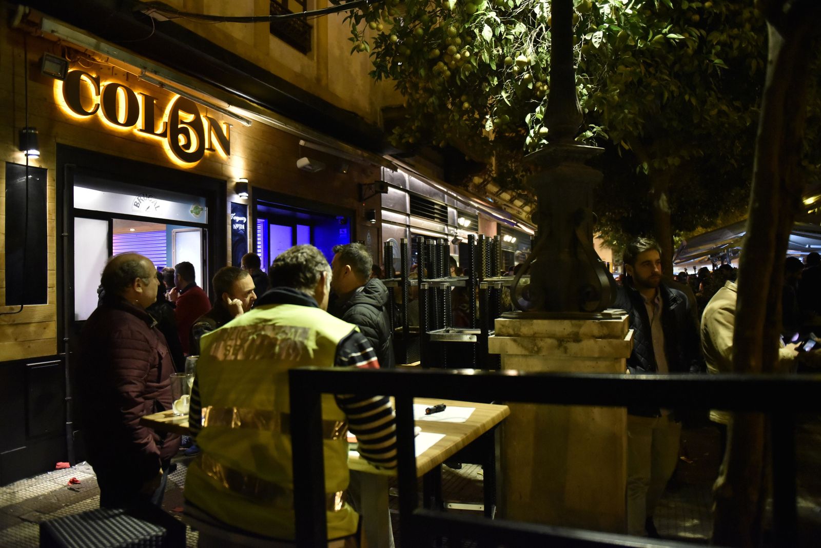 Dispositivo policial contra la movida