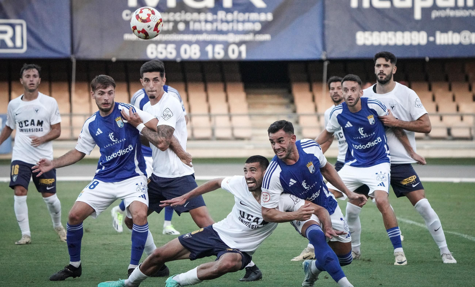 Imágenes del partido del Xerez CD - UCAM