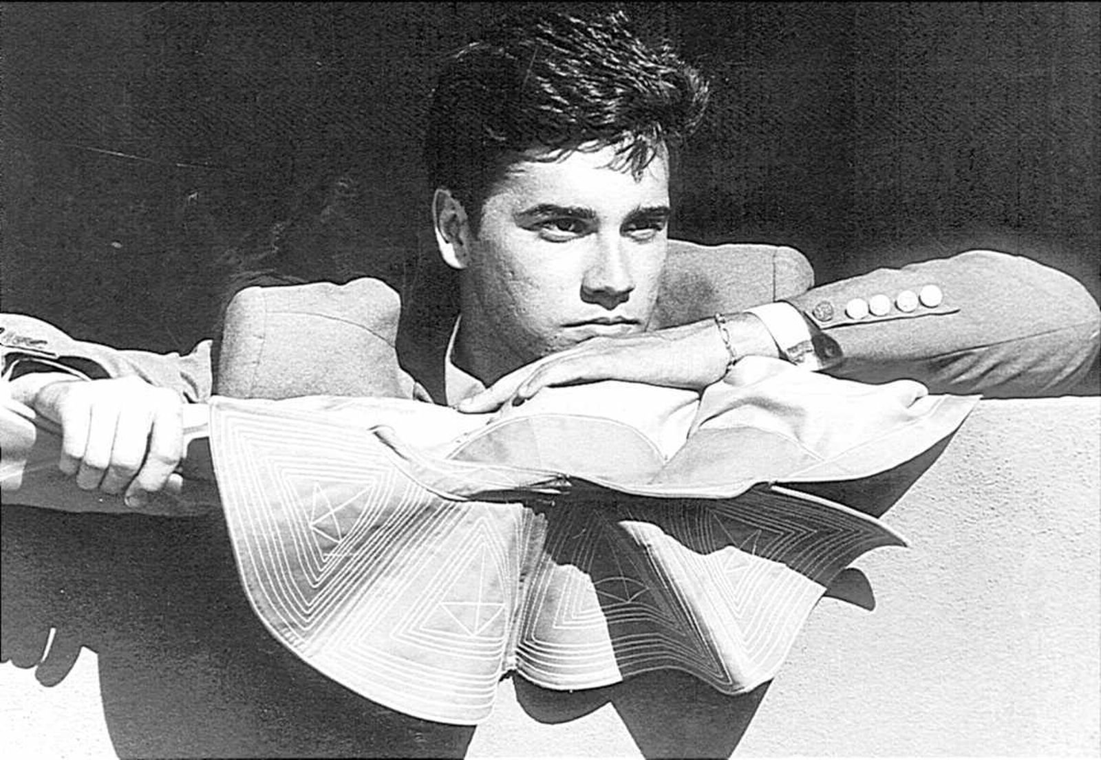 Una foto de Celso Ortega durante su periodo más fecundo en los ruedos: el campo fue su escuela y mostró su capacidad profesional en ruedos de todo el país.