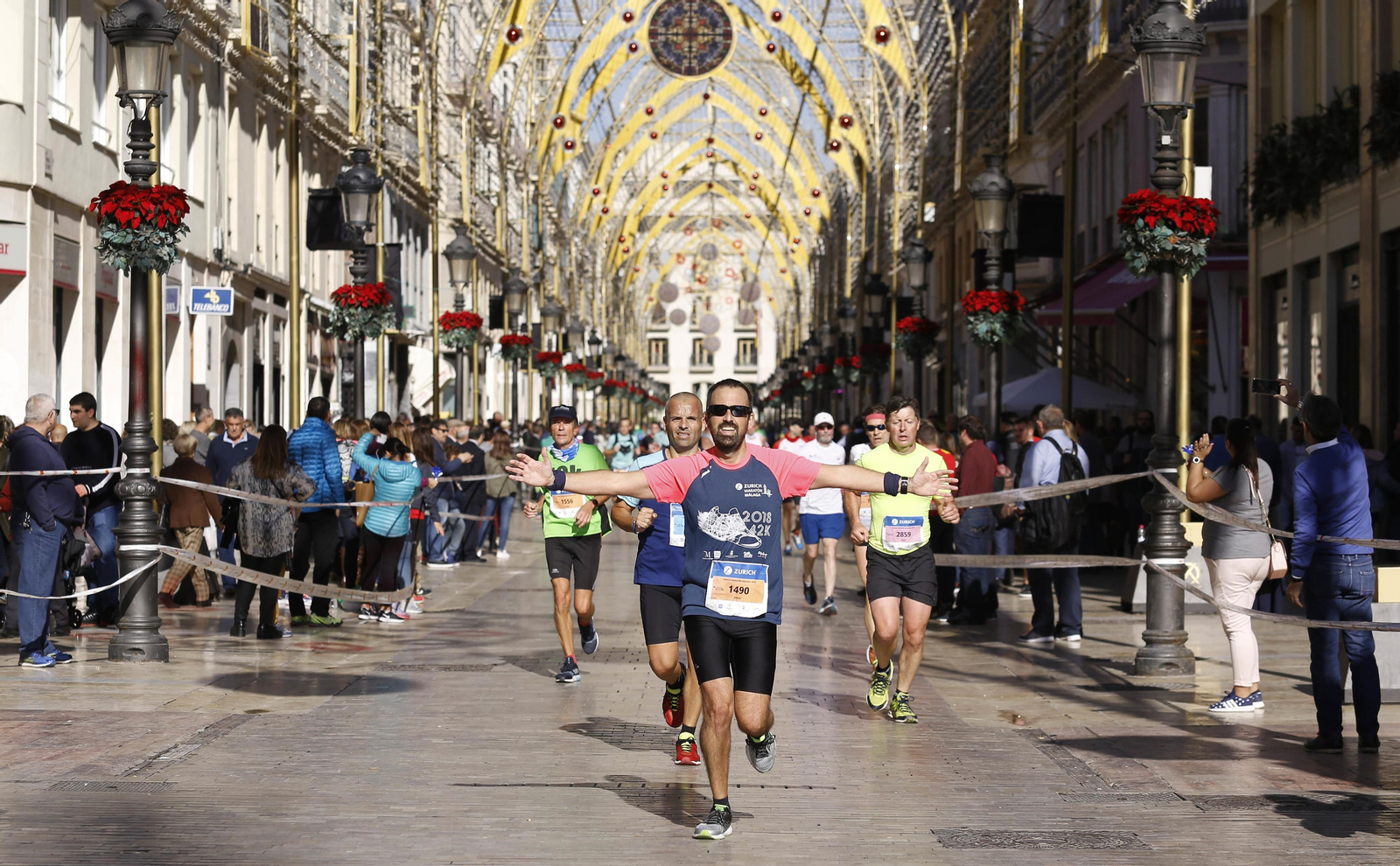 Las mejores fotos del Maratón de Málaga 2018