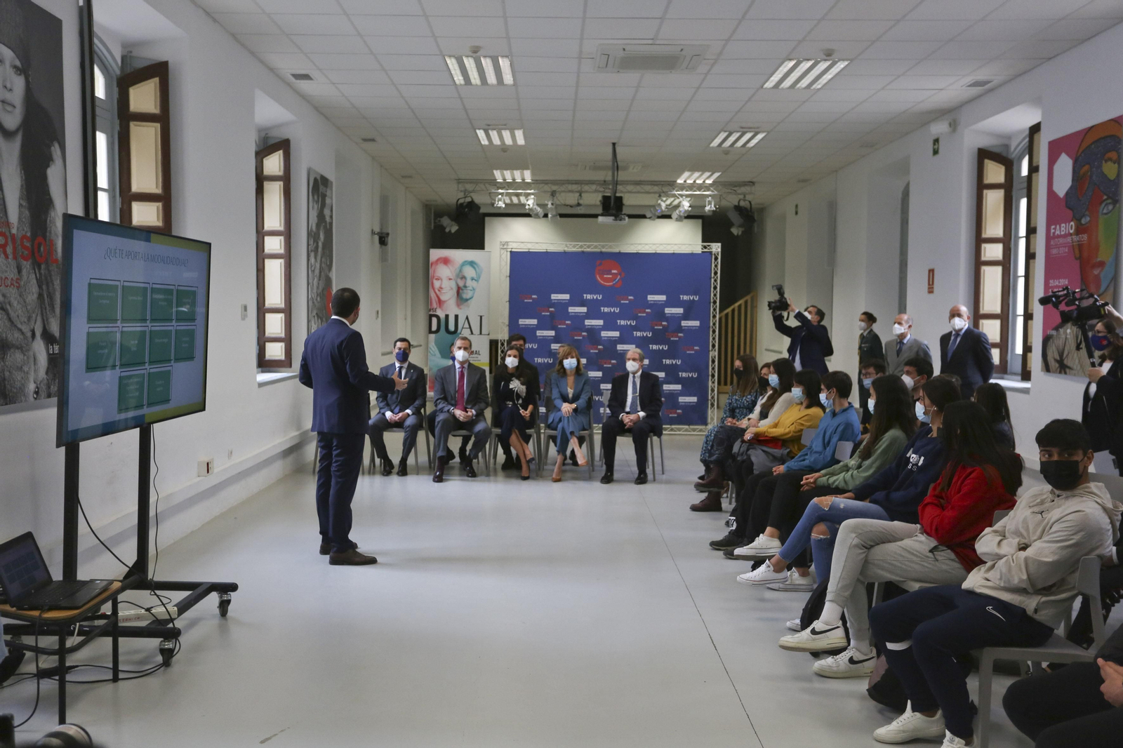 La visita de los Reyes a Málaga, en fotos