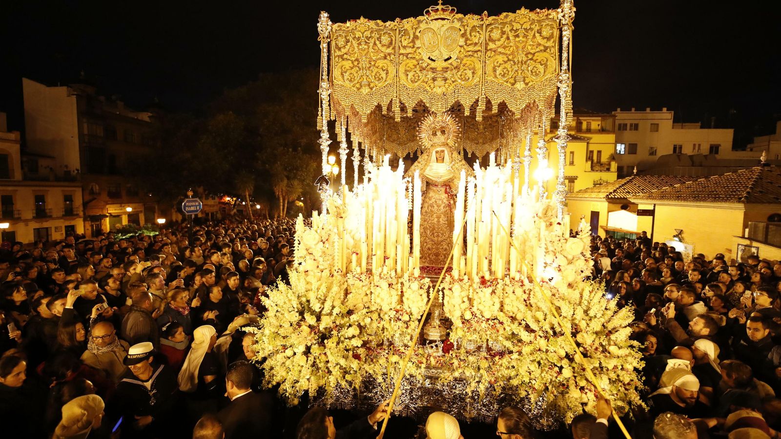 Las imágenes de la Esperanza de Triana
