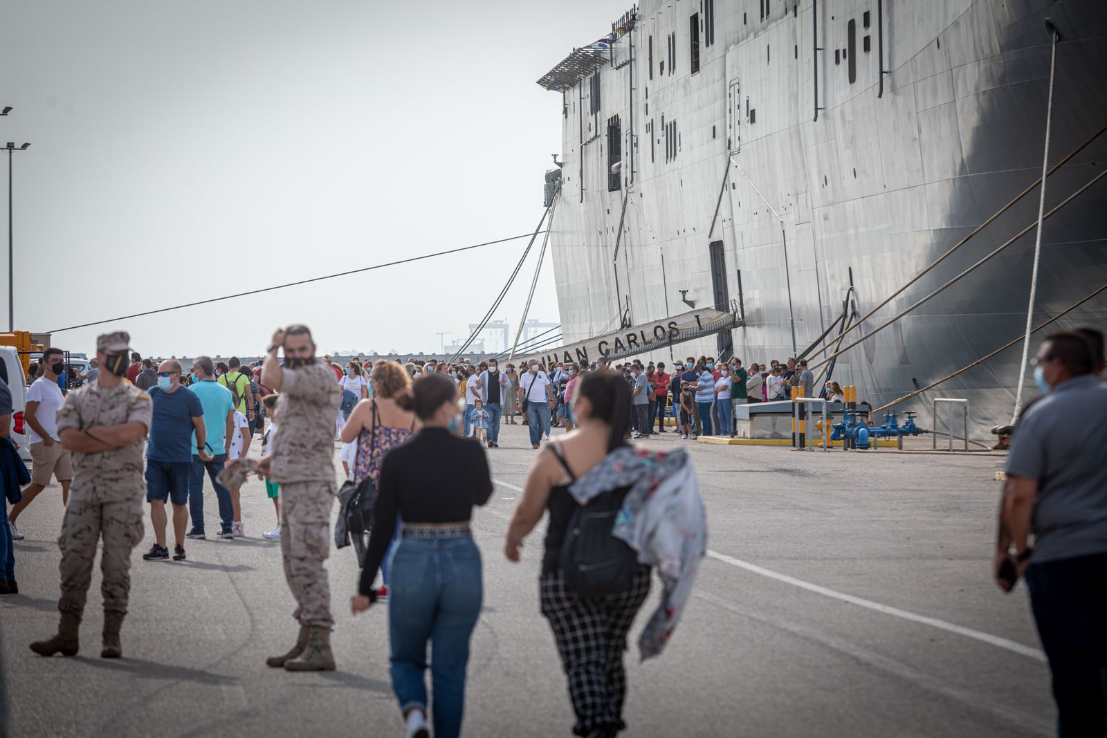 Imágenes de la jornada de puertas abiertas en la Base Naval de Rota