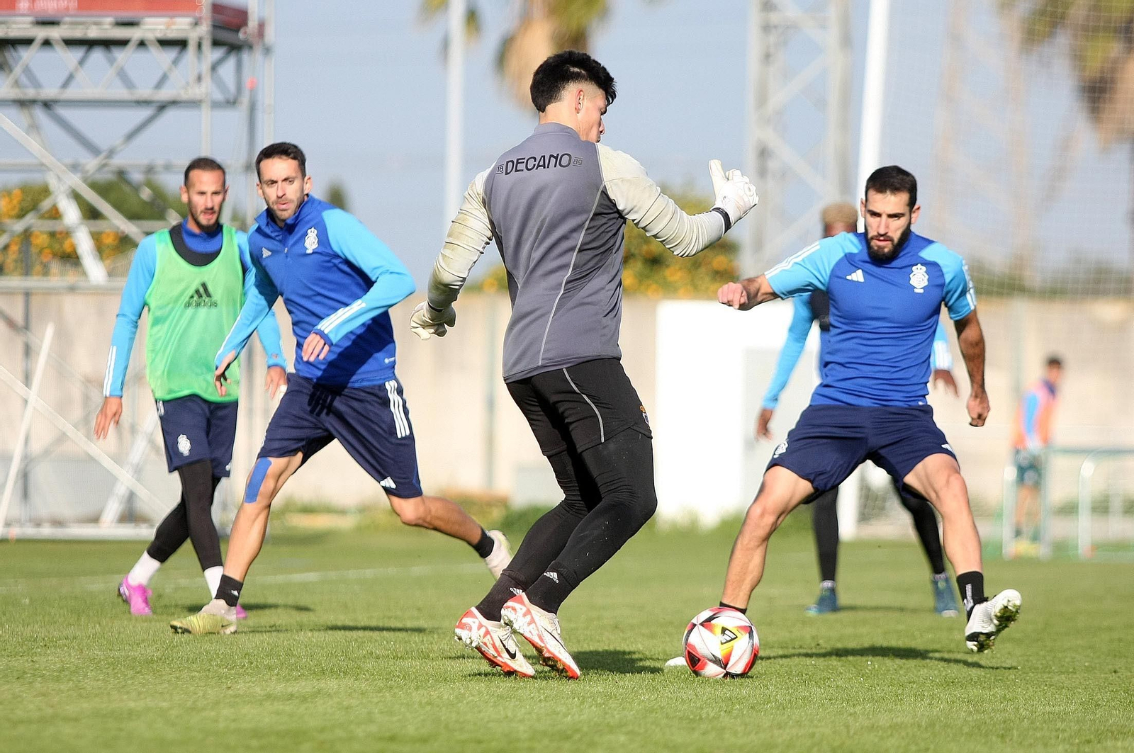 Entrenamiento del Recreativo de Huelva en imágenes