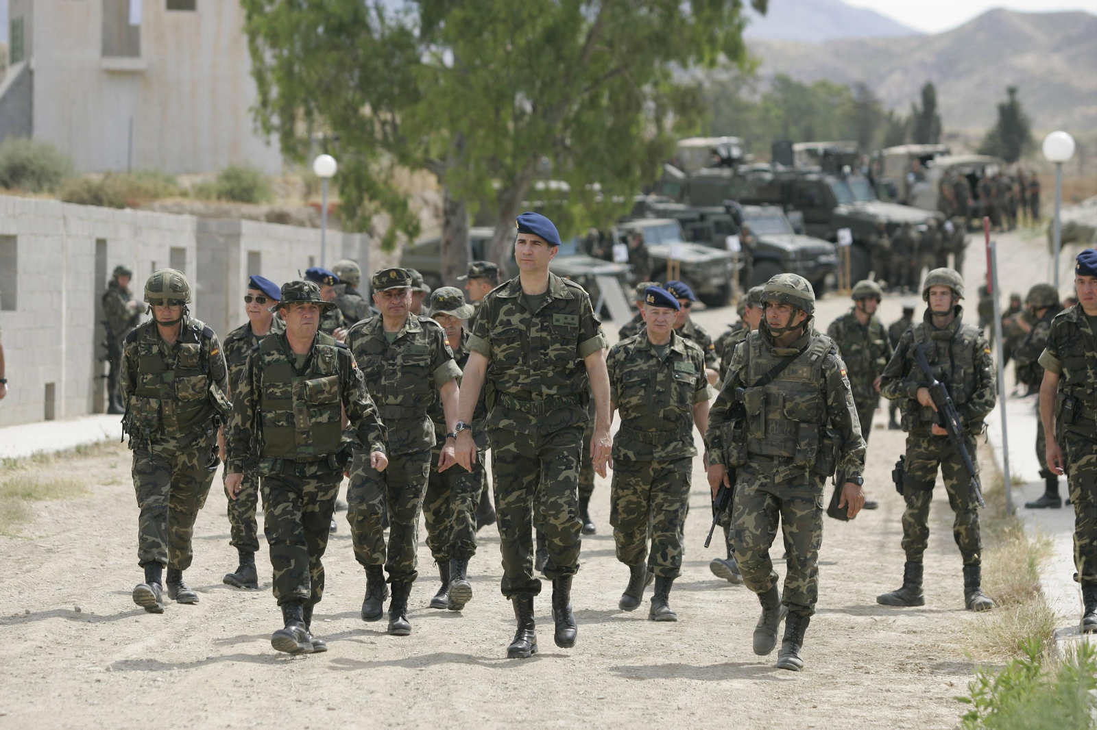 El Rey Felipe VI vuelve a Viator este domingo para celebrar el centenario de la Legión
