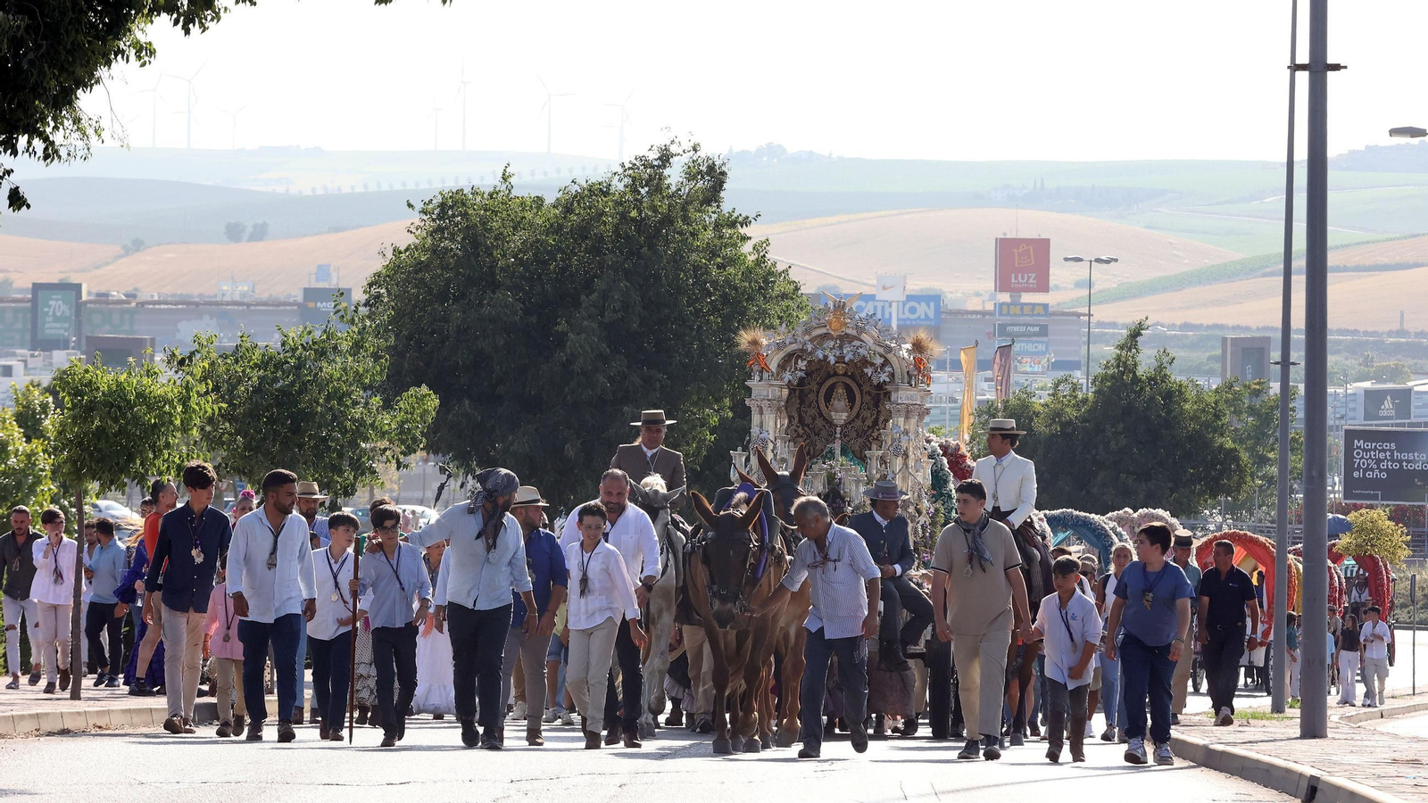 Vuelta a Jerez de la hermandad del Rocío